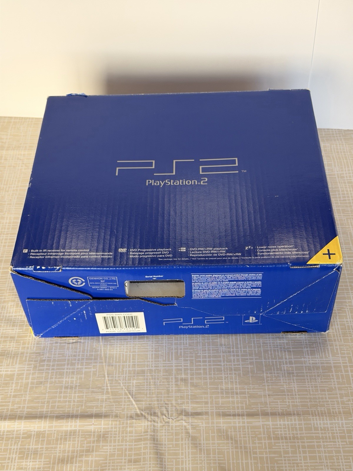 Sony PlayStation 2 Console – Black (SCPH-50001 CIB) *MINT CONDITION*