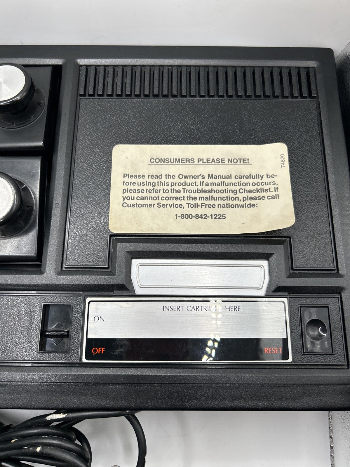 ColecoVision Video Game System Console Model 2400 w/ Controllers -Tested