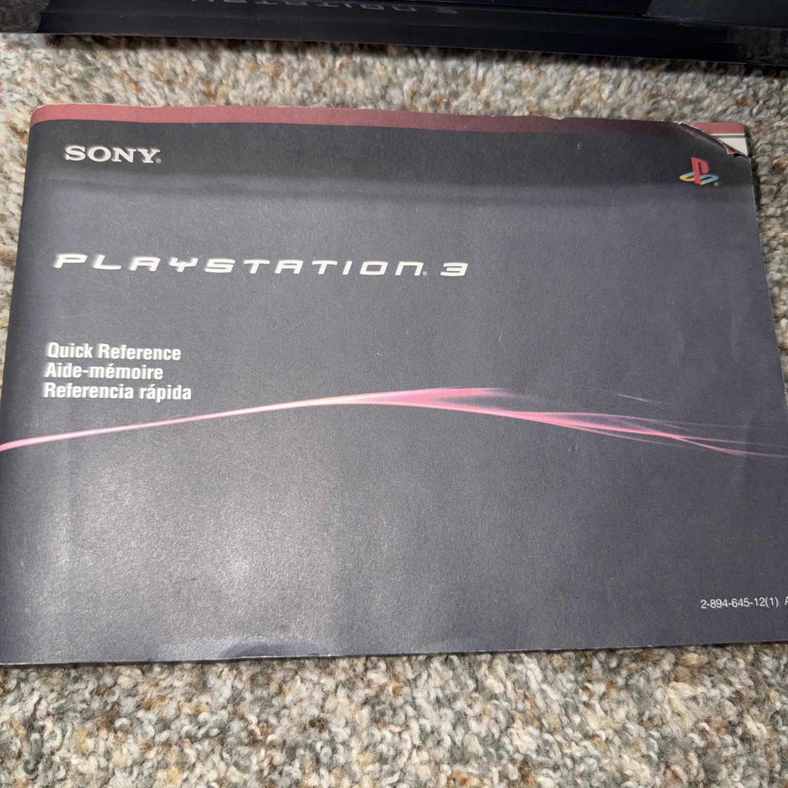 Sony PlayStation 3 PS3 CECHA01 Backwards Compatible Will Not Read Ps2 Silver Dis