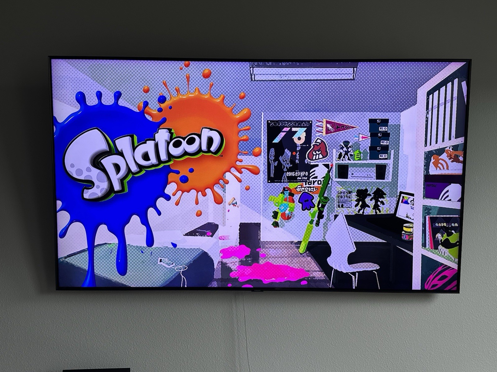 Nintendo Wii U 32GB Console Splatoon Set White Complete In Box (NTSC-J)
