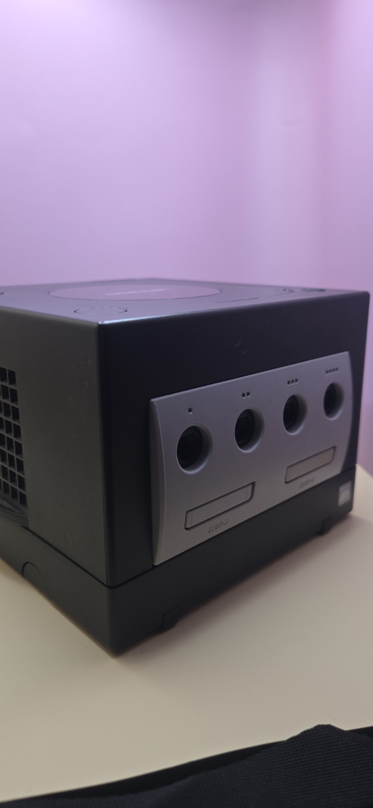 Nintendo GameCube Black Console w/ Controller, 32MB Memory Card, AV & Power