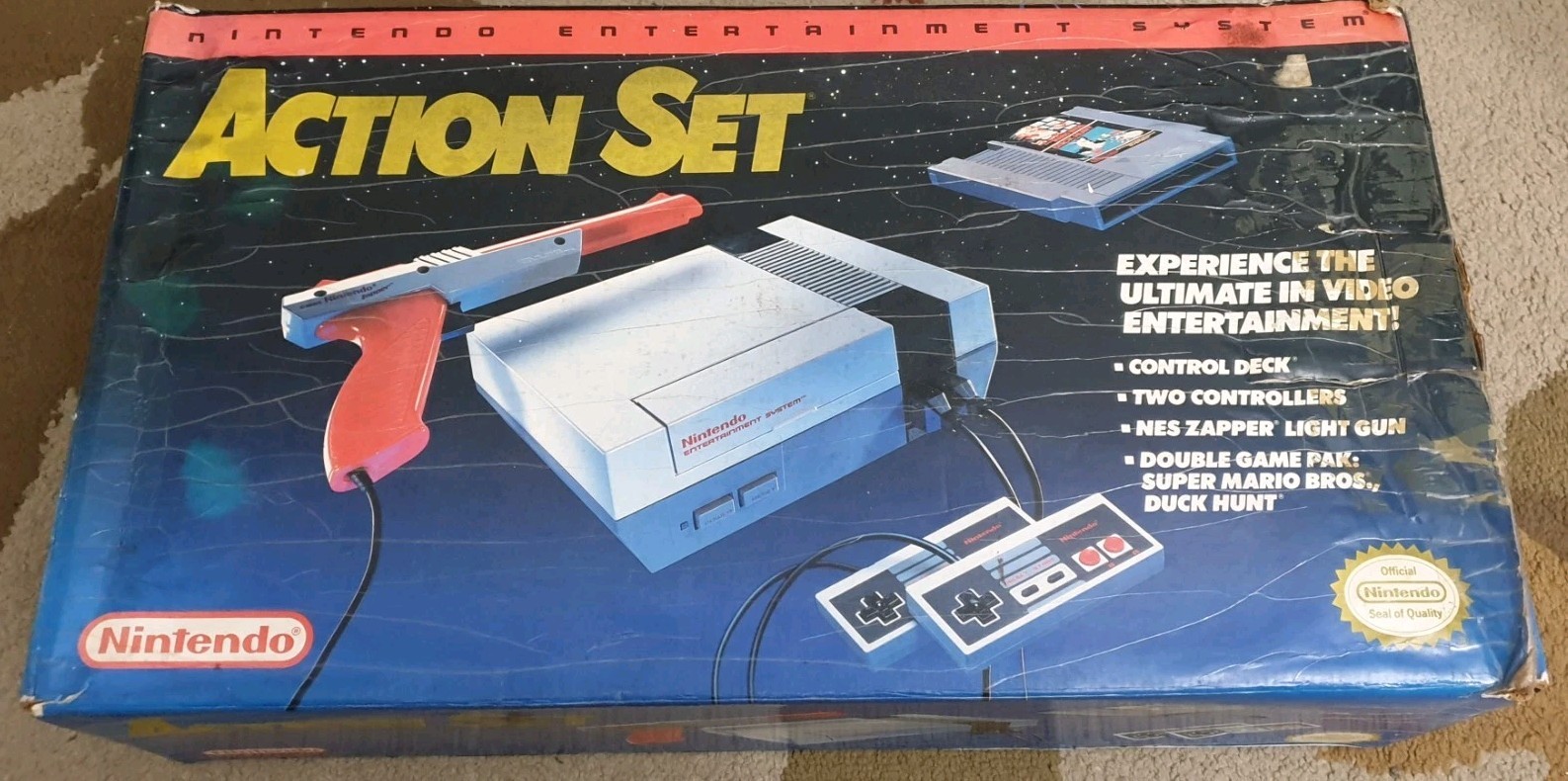 Nintendo NES Action Set Home Console – White/Gray