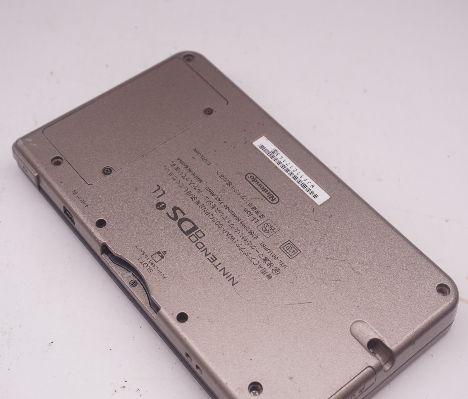 Nintendo DSi LL XL Bronze Black JAPANESE LANGUAGE LOCK Tested Works