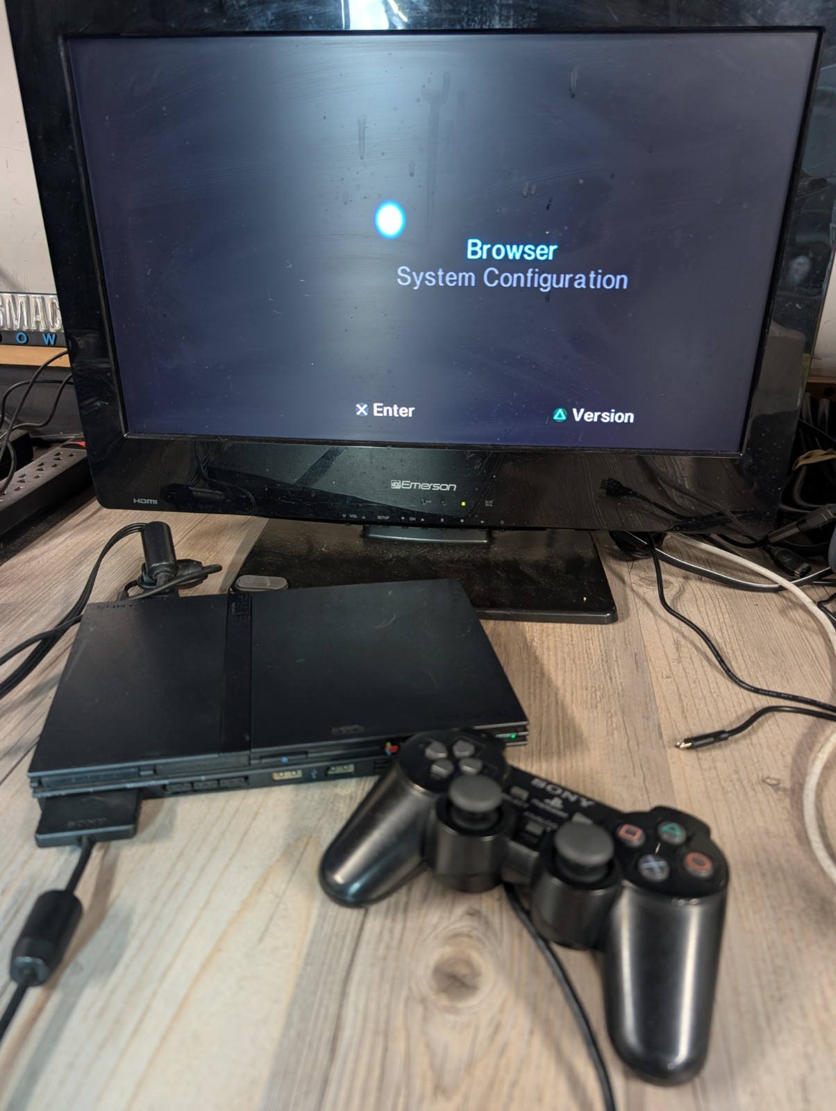 Sony PlayStation 2 PS2 Slim Console Bundle SCPH-70012 w/ 4 Games, Memory Card