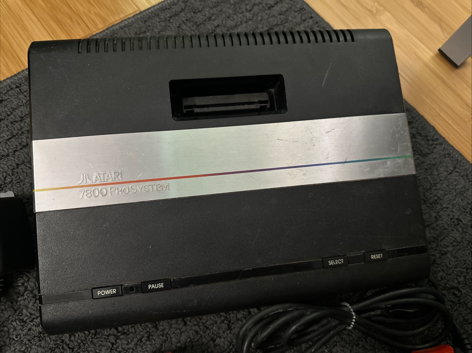 Atari 7800 ProSystem Console, 2 Controllers and All Cords. Tested and Working!