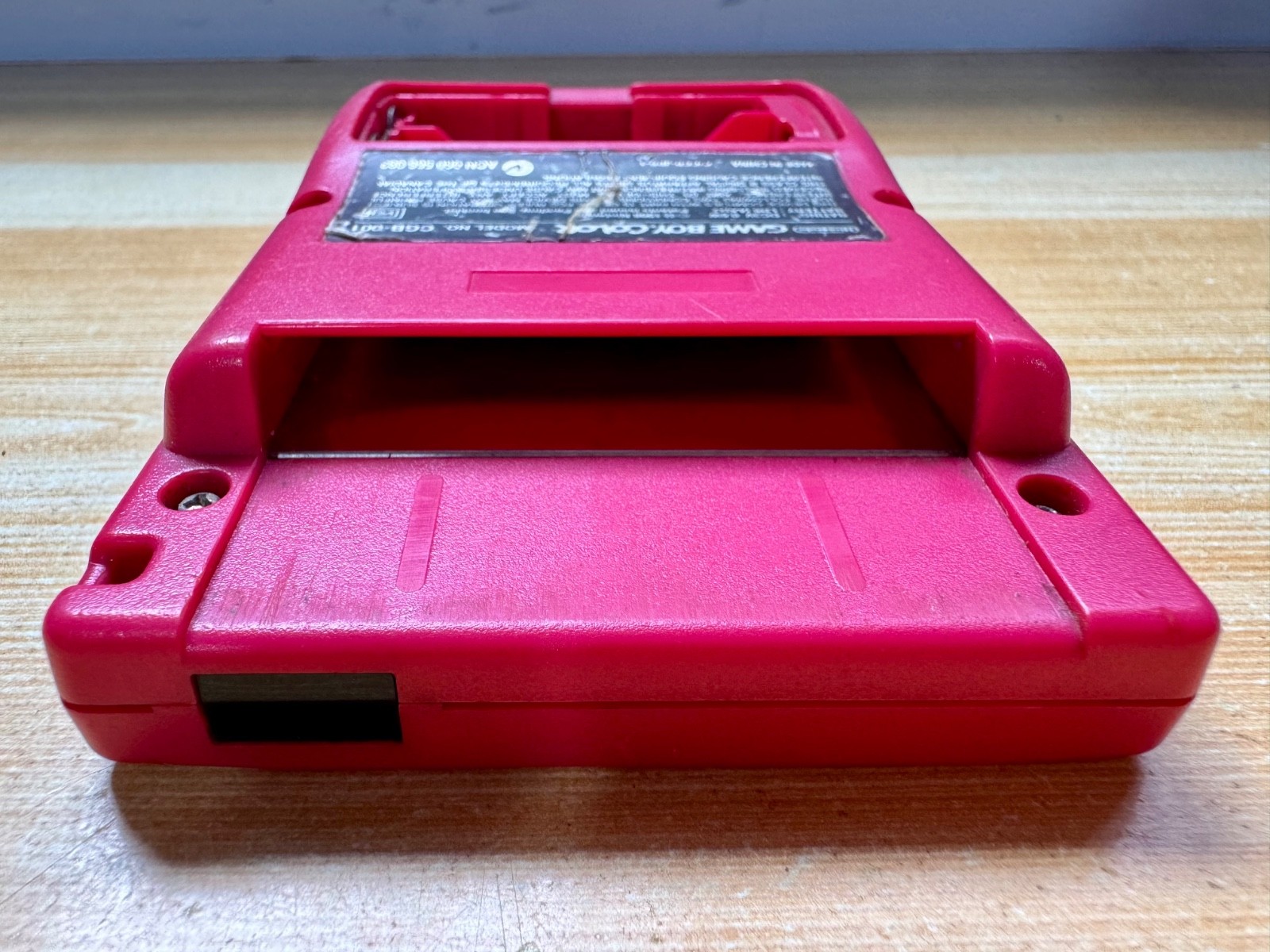 Nintendo Gameboy Color CGB-001 Berry Pink Handheld Console – Parts or Repair
