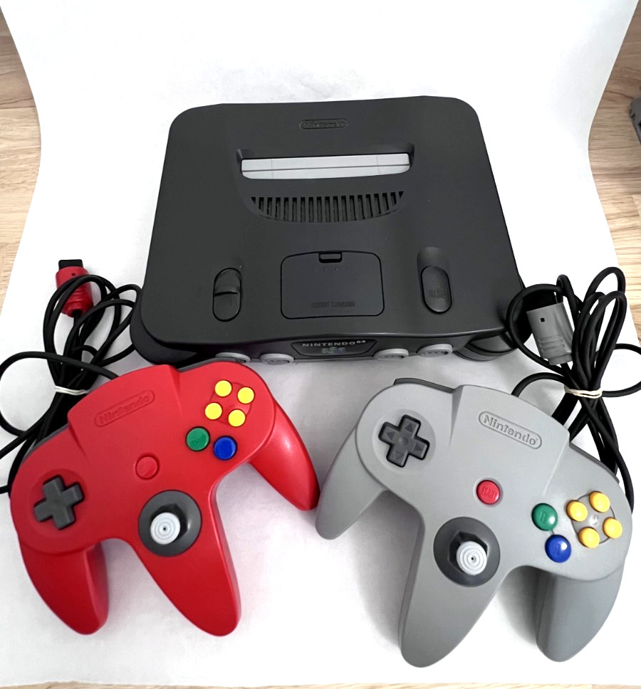 Nintendo 64 Console Bundle with 2 controllers in excellent condition