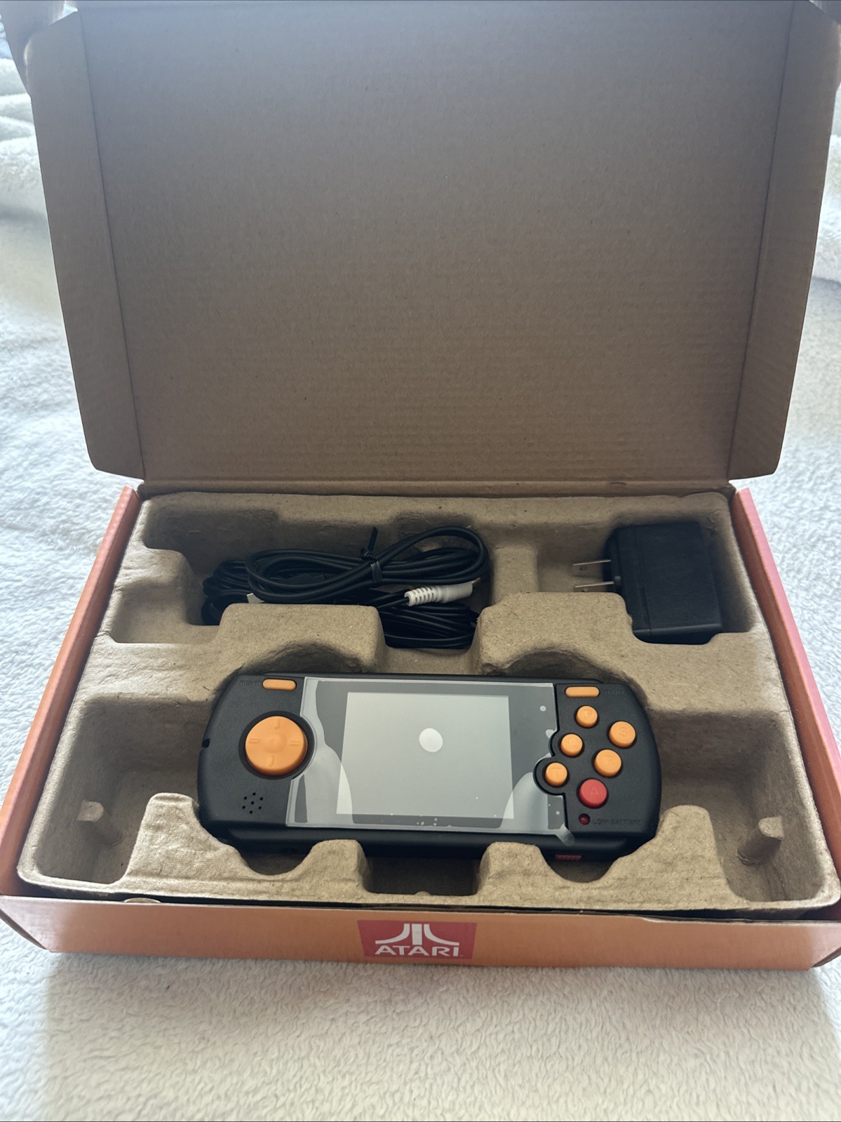 Atari Flashback Portable Deluxe 70 Built In Games 2.8 Inch LCD SD Card Slot