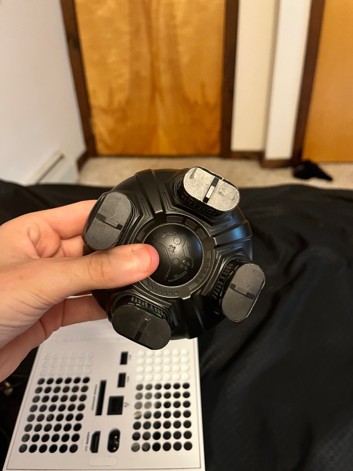 xbox series x with controller, high speed hdmi cord plus power cord