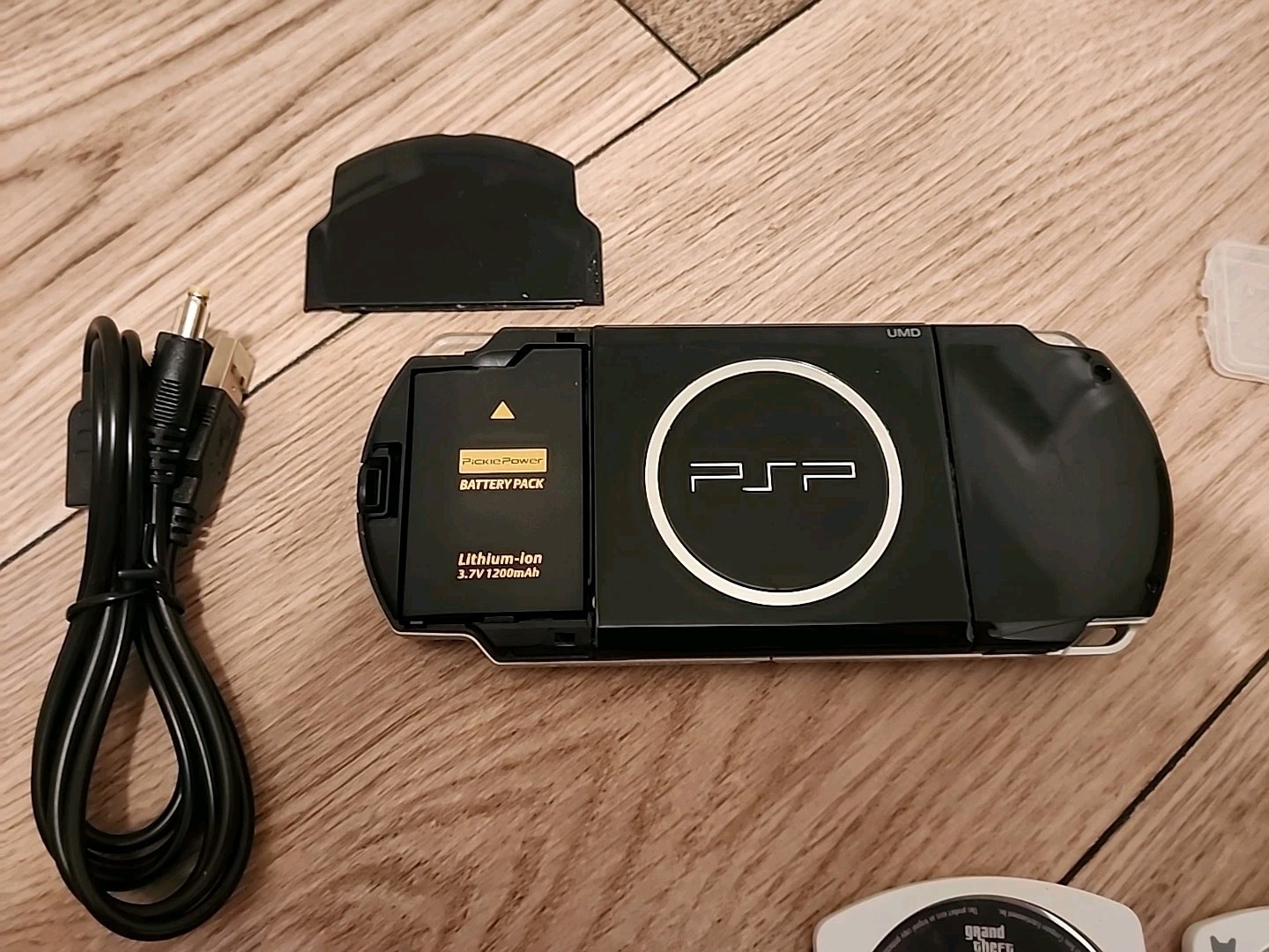 Sony PlayStation Portable PSP 3001 Black + GTA Vice City / China Town Games …
