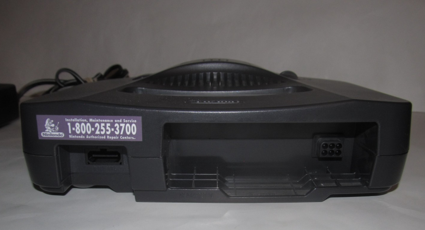 Nintendo 64 N64 NUS-001 (USA) Console System w/ cables – Untested (WSS1)