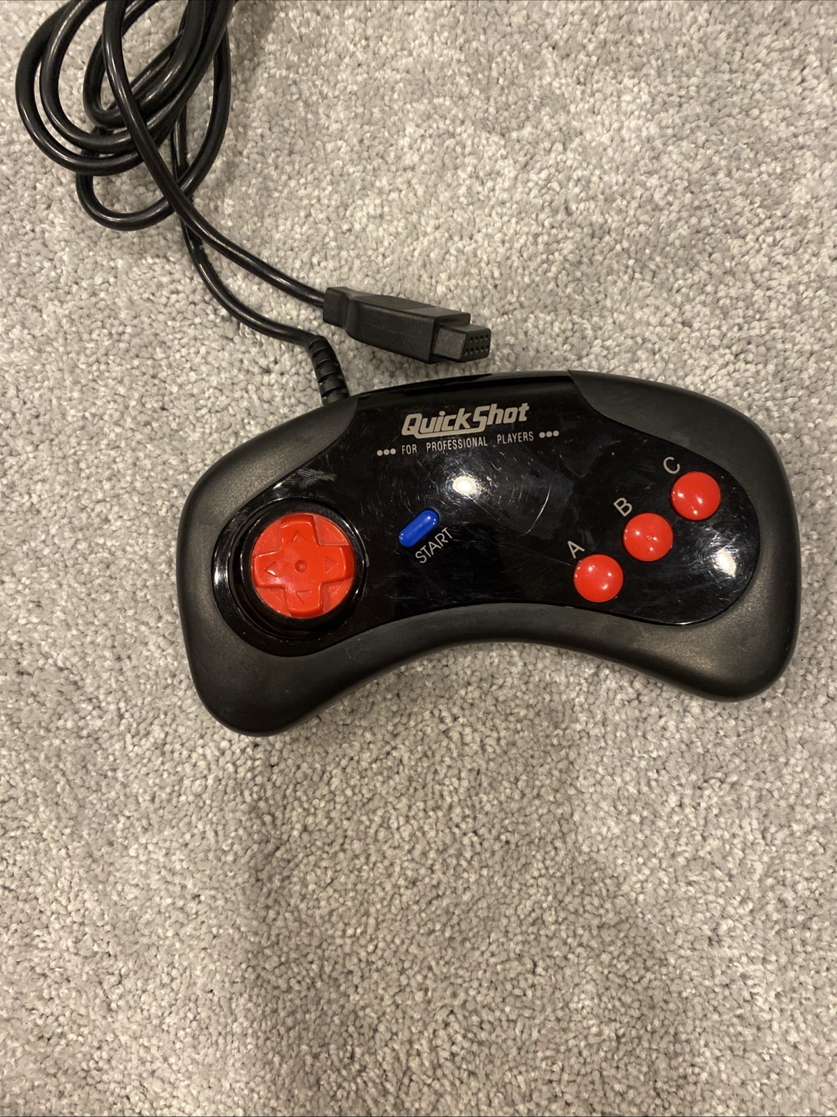 SEGA Genesis Model 2 Console – Black w/OEM Cables, Two Controllers – Tested
