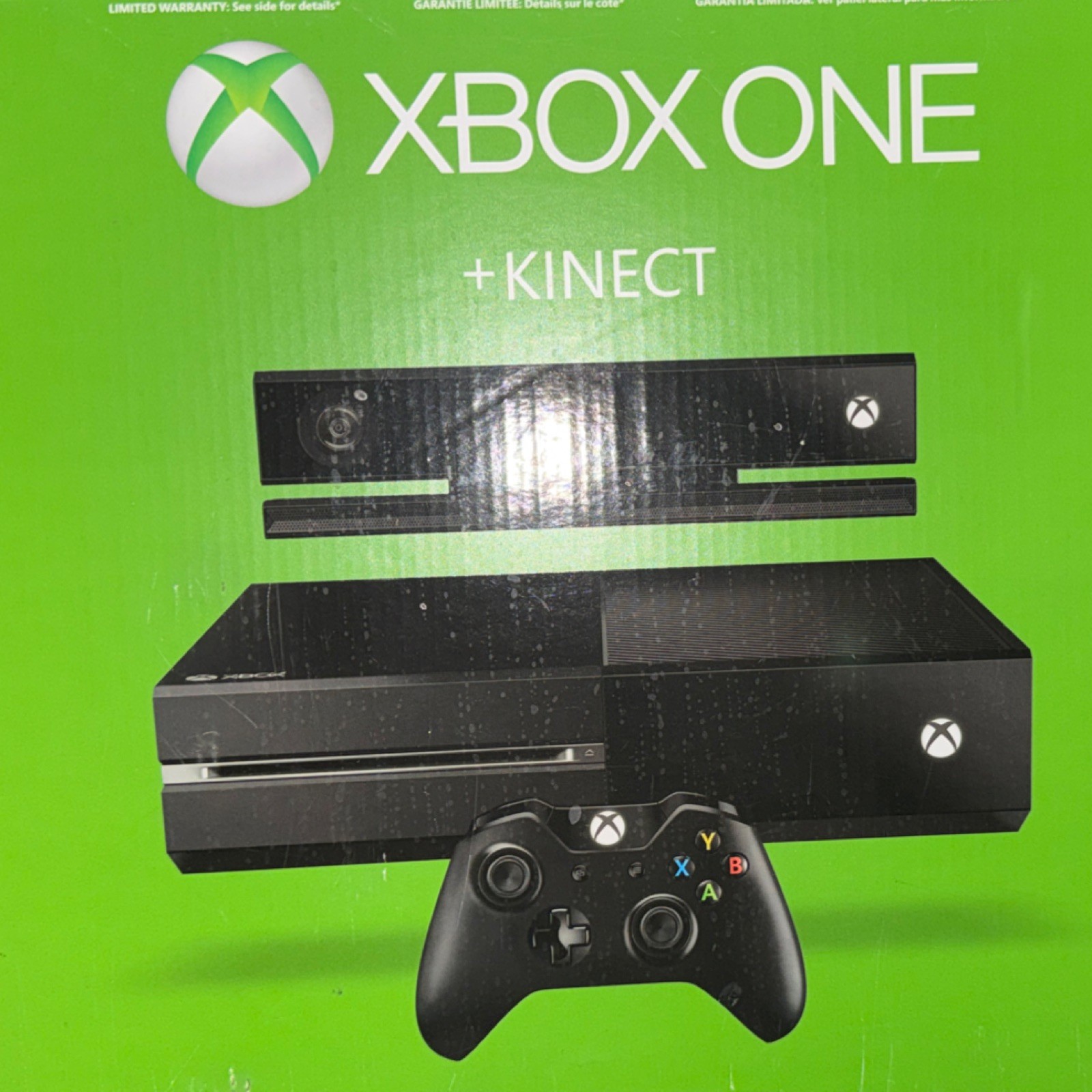 Microsoft Xbox One 500GB Console w/ Kinect Sensor, Green, HDMI + Wireless