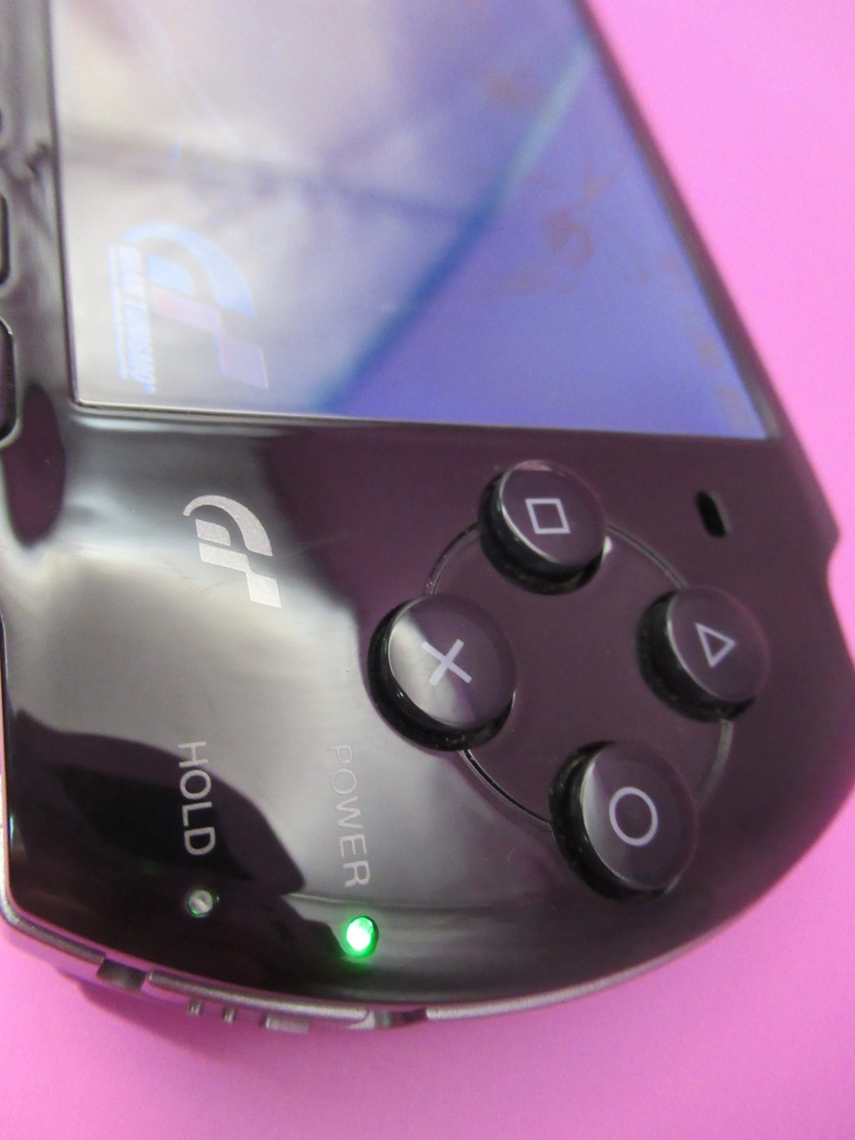 PSP 3000 Gran Turismo Edition – RARE PSP 128GB ARK-4 cable/battery/ new LCD VG!