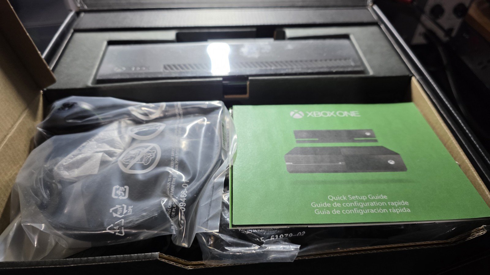 Microsoft Xbox One Day One Edition 500GB Black Console, Open Box