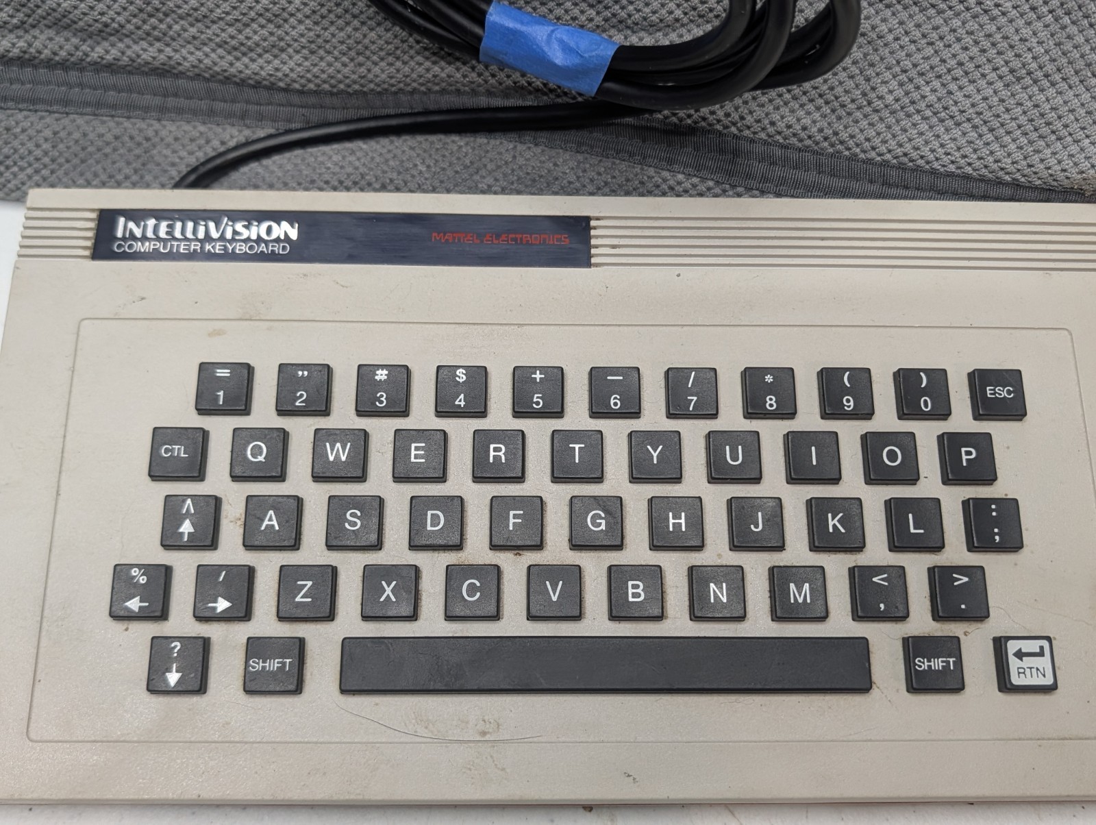 Mattel 4182 Intellivision Computer Module Console Game System Keyboard Power