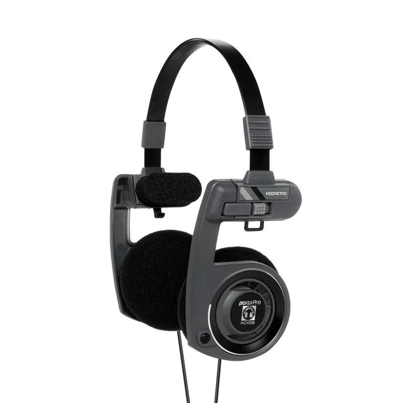 Midnight Mod Retro Koss Porta Pro Headphones (Brand New Sealed)