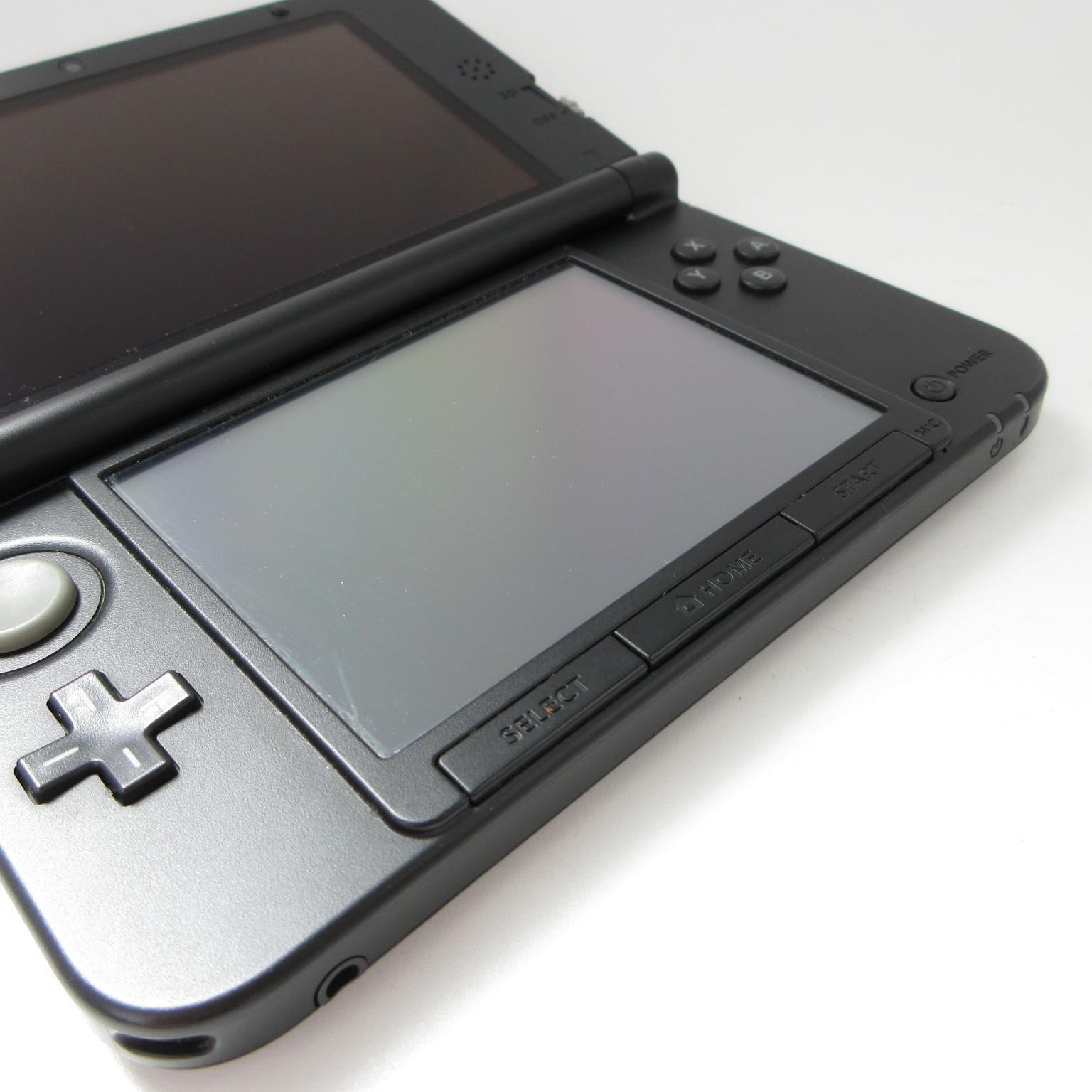 【Very Good】Nintendo 3DS LL XL Black Console ONLY Japanese Edition #Arr0402/01