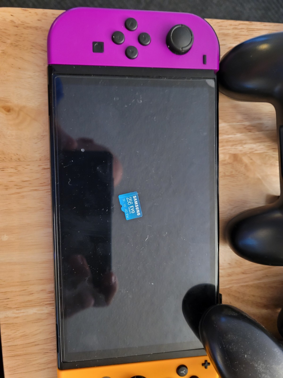 Switch OLED, 256gb Ext Mini Sd with 6 Joycons no drift & massive accessories Lot