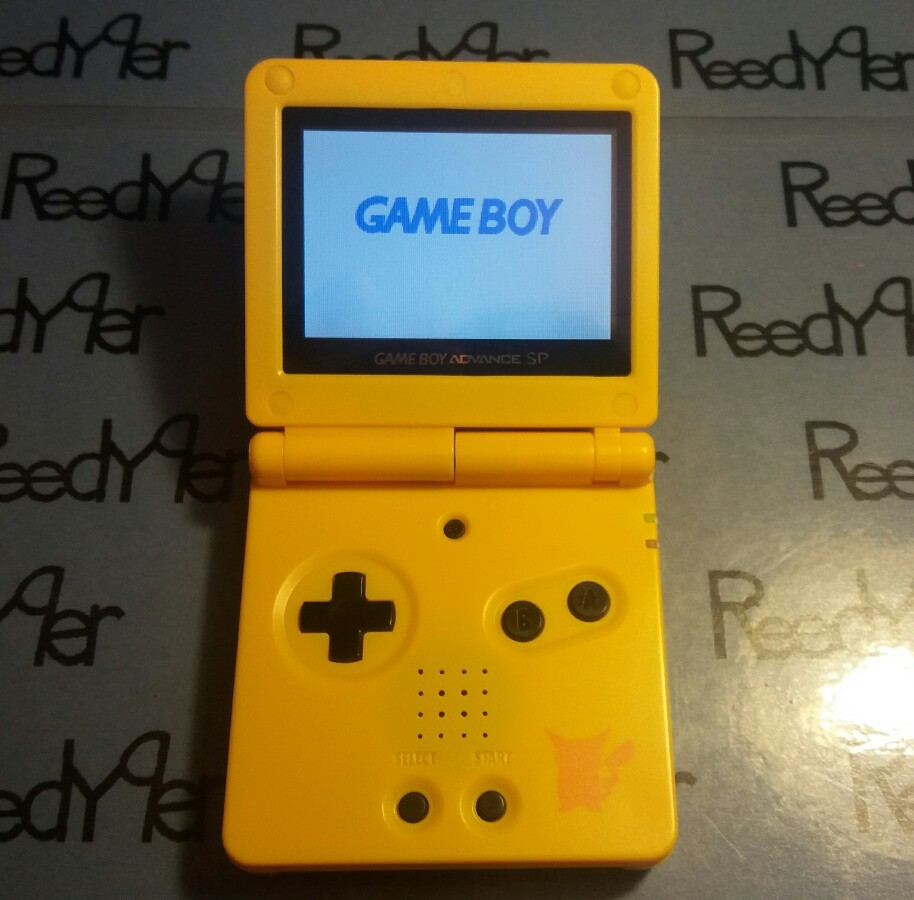 Gameboy Advance SP AGS-101 *MINT* Pokemon Pikachu Yellow version Nintendo system