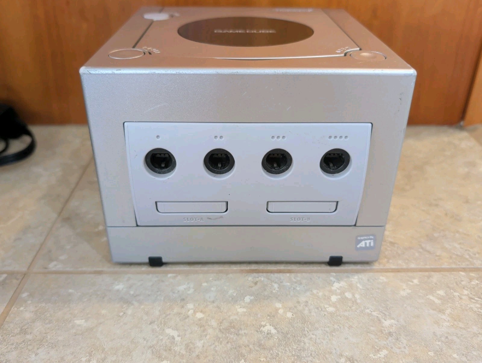 Nintendo GameCube Platinum Silver Console Bundle Spider-Man 2 CIB Cleaned TESTED