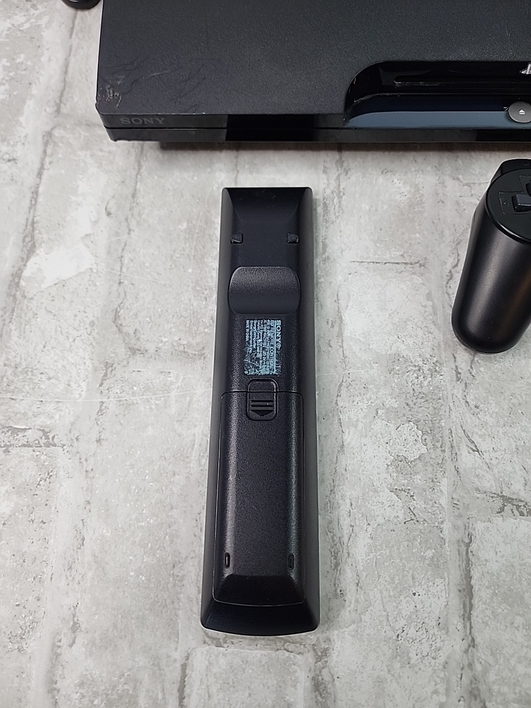 Sony Playstation PS3 120GB Slim Console CECH-2001A w/ Controller, Remote & Games