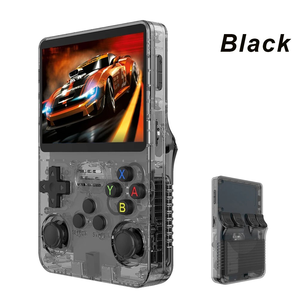 Retro Handheld Video Game Console 64-128GB 20000 Games 3.5 Inch IPS Screen R36S