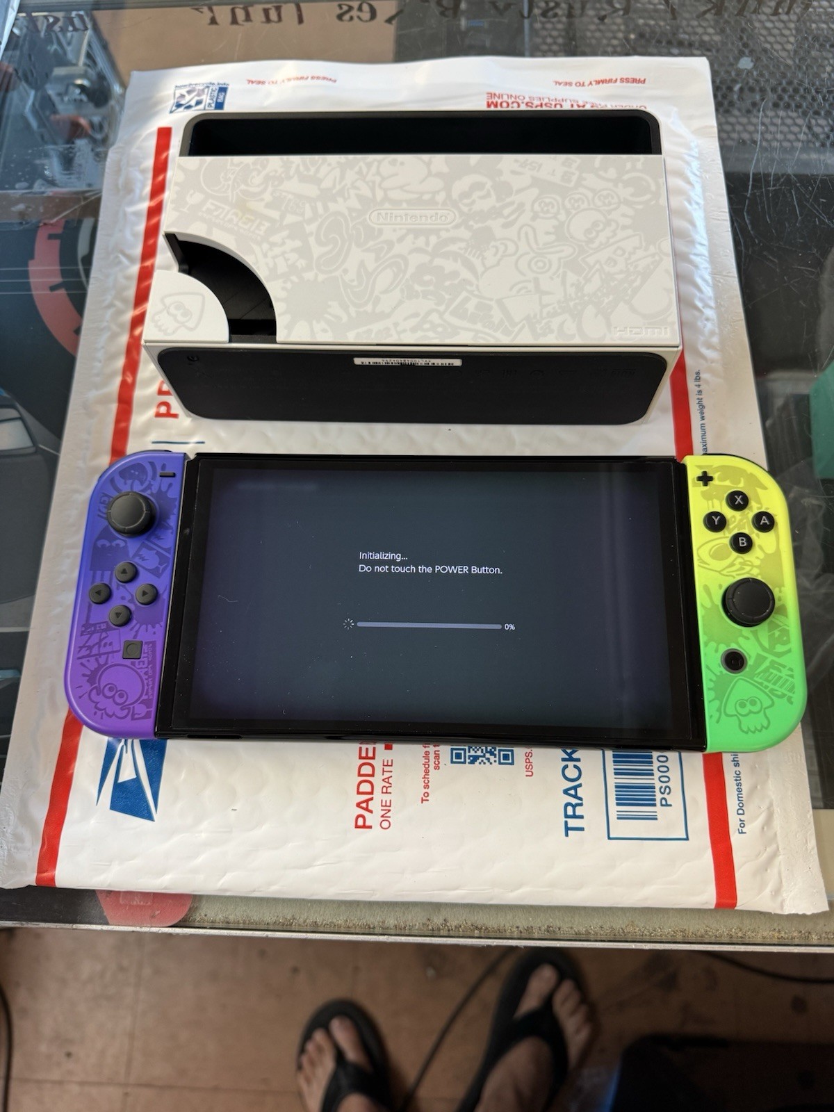 Nintendo Switch OLED Model HEG-001 64GB Console w/ Docking Station – Tested