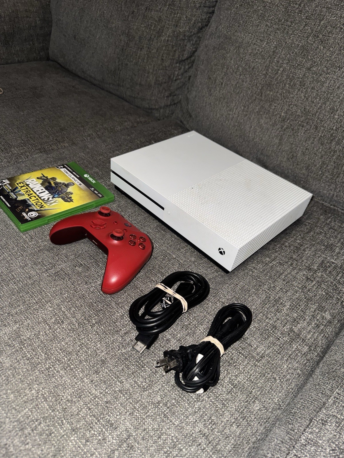 XBOX ONE + CONTROLLER + GAME + HDMI + POWER CORD CLEAN COLLECTORS FAST SHIP AAA+
