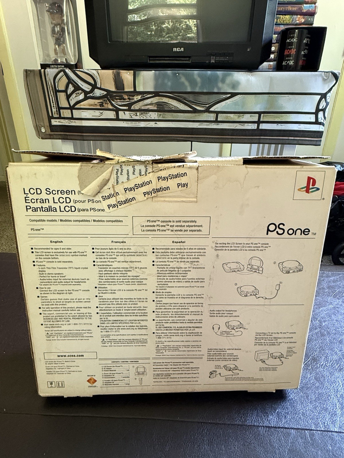 Psone LCD Screen CIB with Manuel’s & Inserts SCPH-131