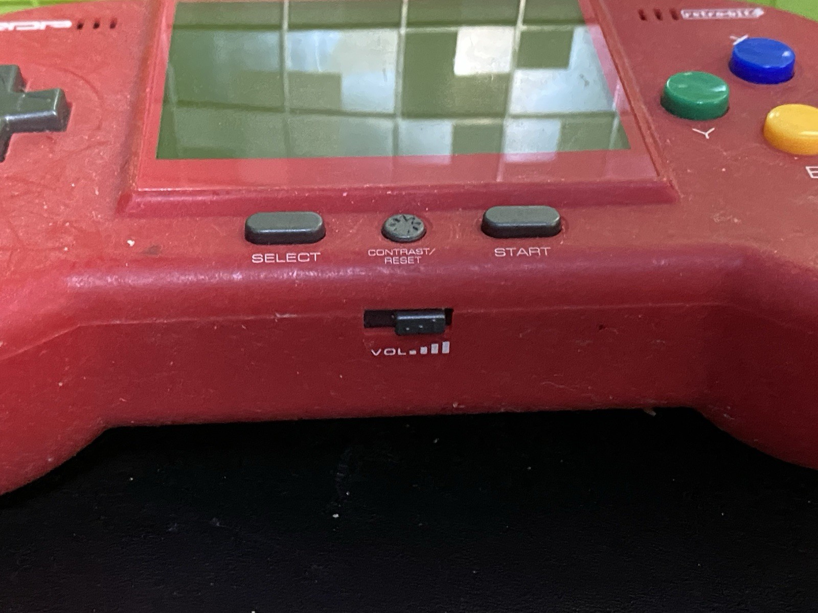 RetroDuo Portable Handheld Video Game Console Red NES SNES For Parts Untested