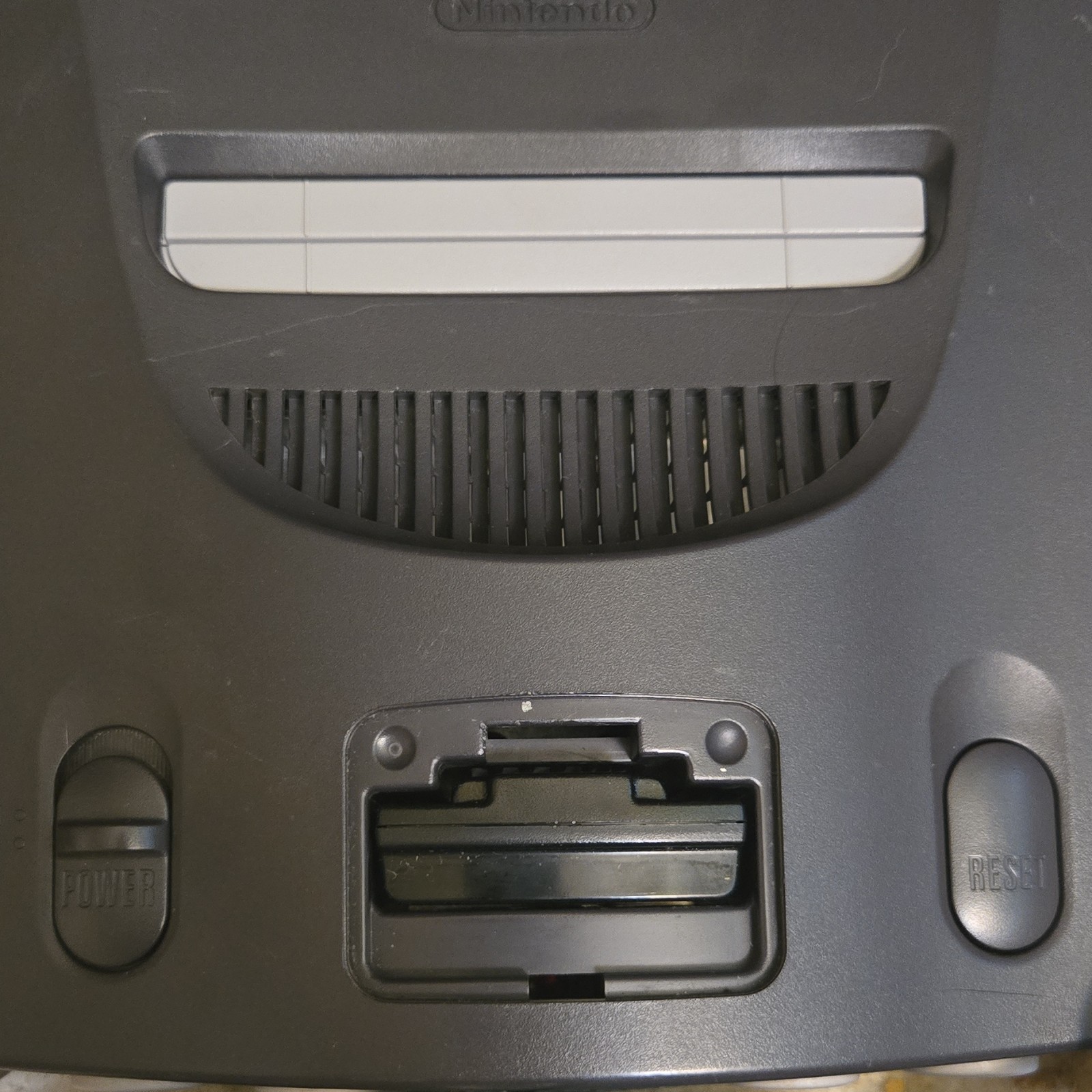 Nintendo 64 Console Black Gray w/ Controller, Cables, Madden Football 64