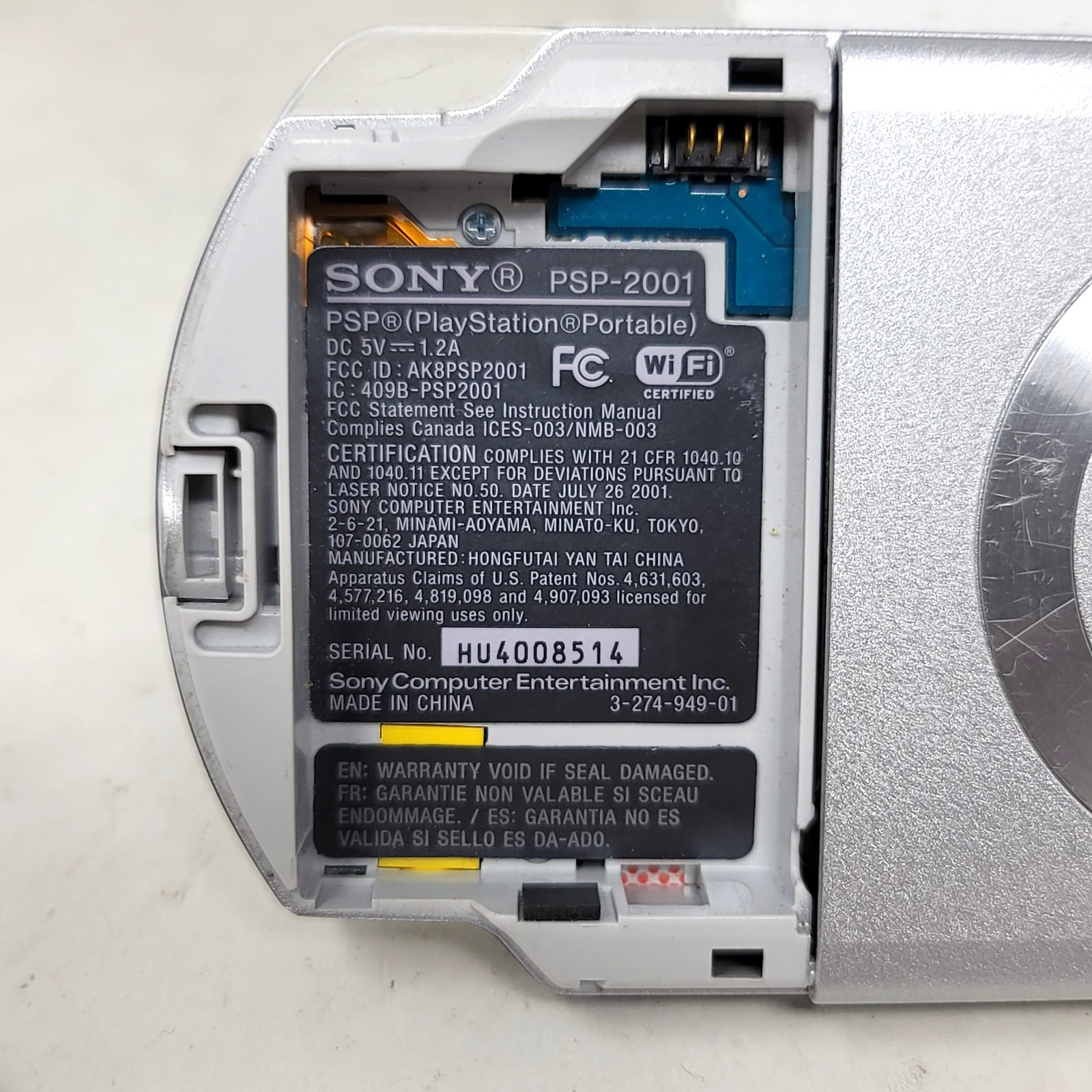 Sony PlayStation PSP 2000 W/ Brand New Battery (Read Description)
