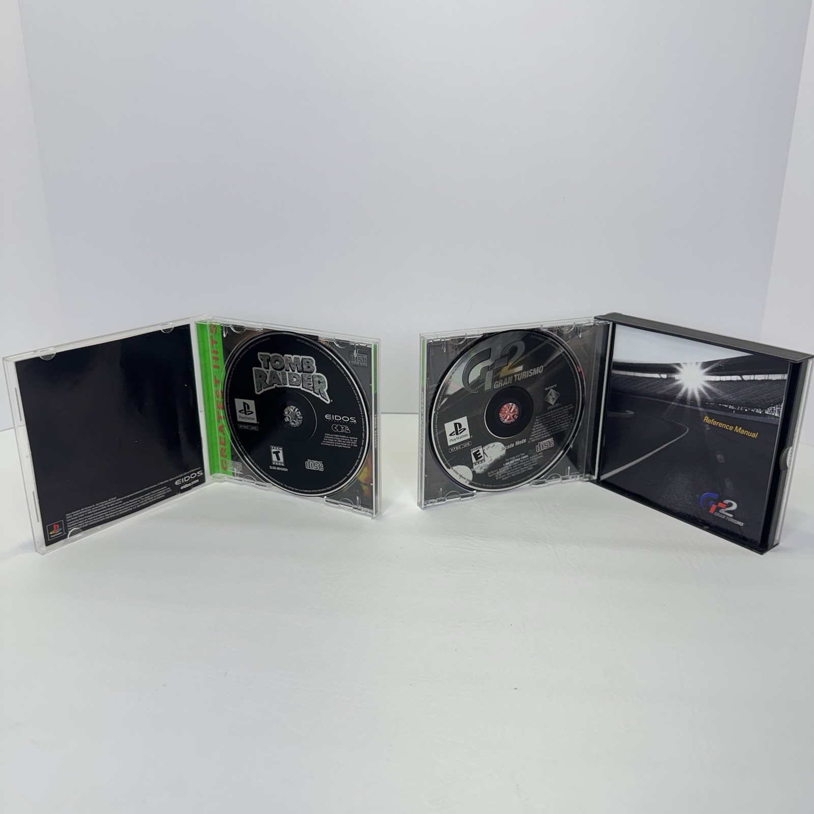 Sony PlayStation 1 PS1 Console System Bundle – Tested One Controller 2 Games MC