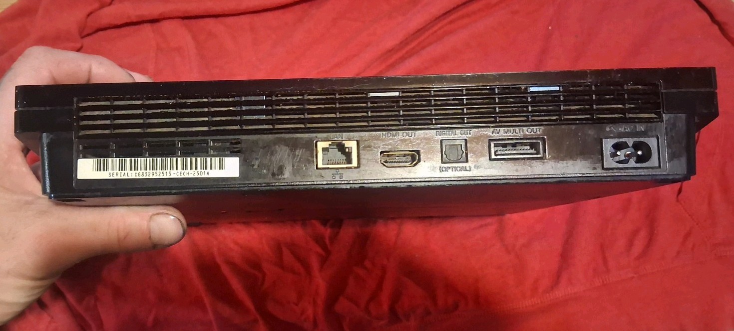 Parts Only/Sony PlayStation 3 Slim 160GB CECH-2501A Black