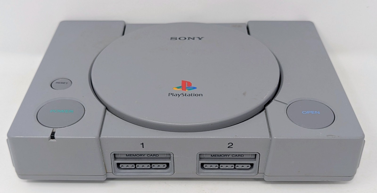Sony PlayStation 1 PS1 Console Bundle w 10 Games- Madden 99, Space Race, Tested!