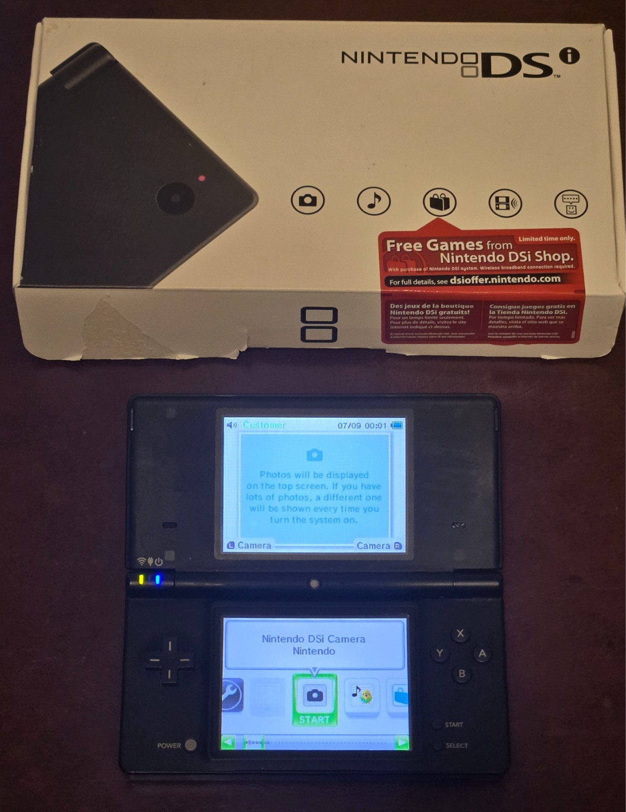 Nintendo DSi Black Handheld Console – CIB in Original Box Tested