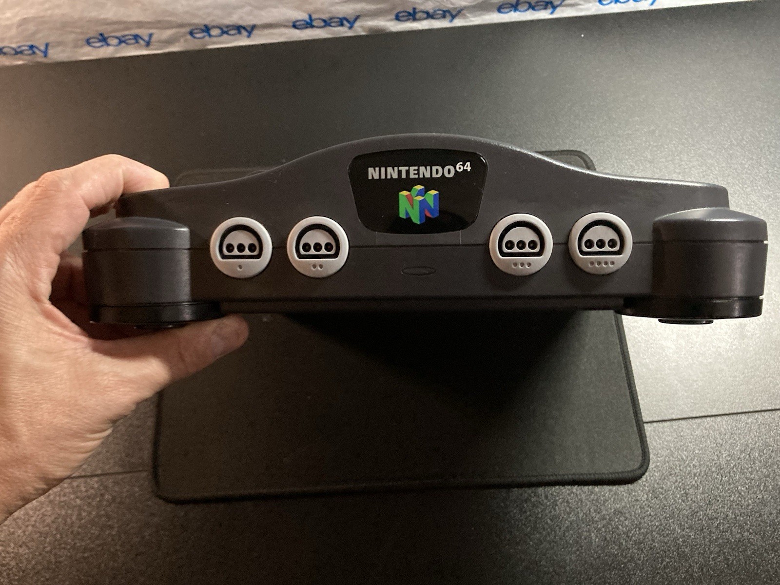 Nintendo 64 N64 Console + Super Mario 64+Controller+Cords