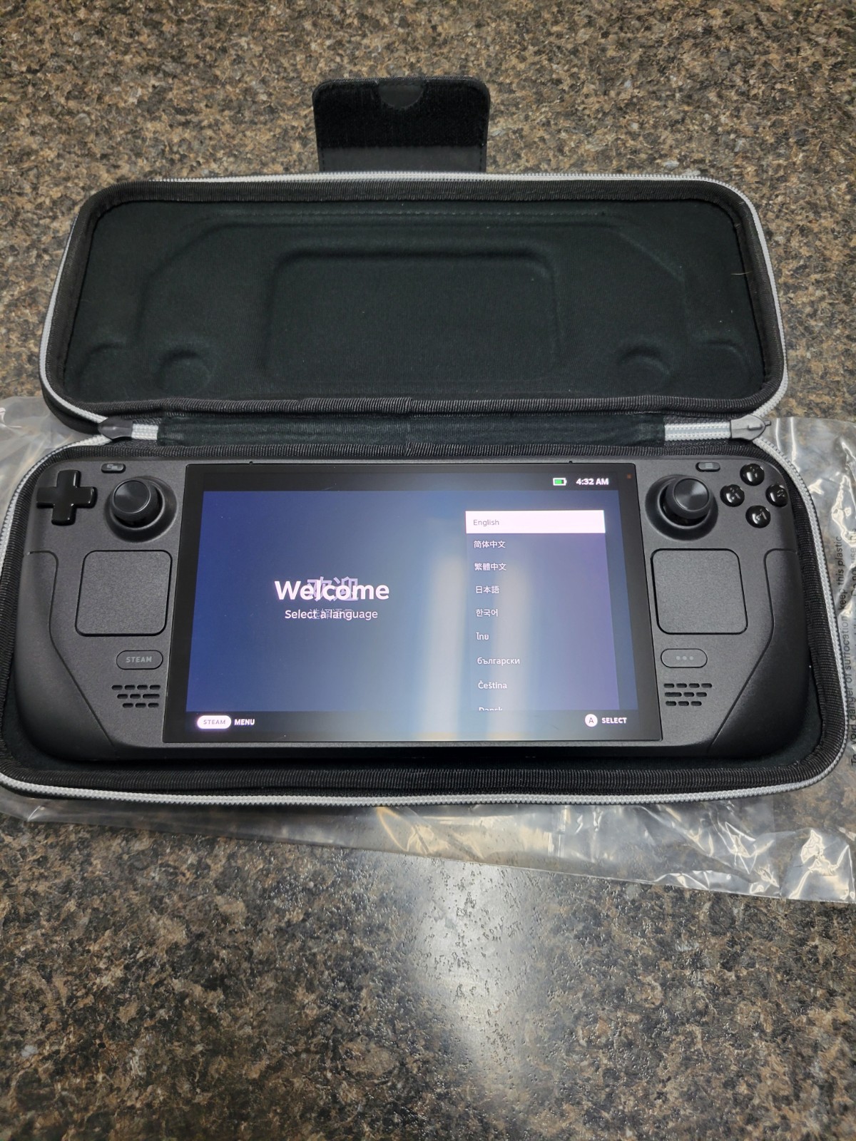 Valve Steam Deck OLED 1TB with Clicky Kit