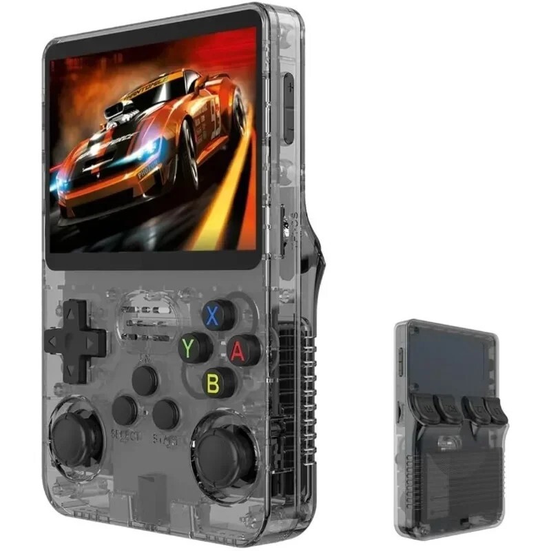 R36S Retro Video Games Console Portable 64GB Open Linux 3.5″ IPS Screen Handheld