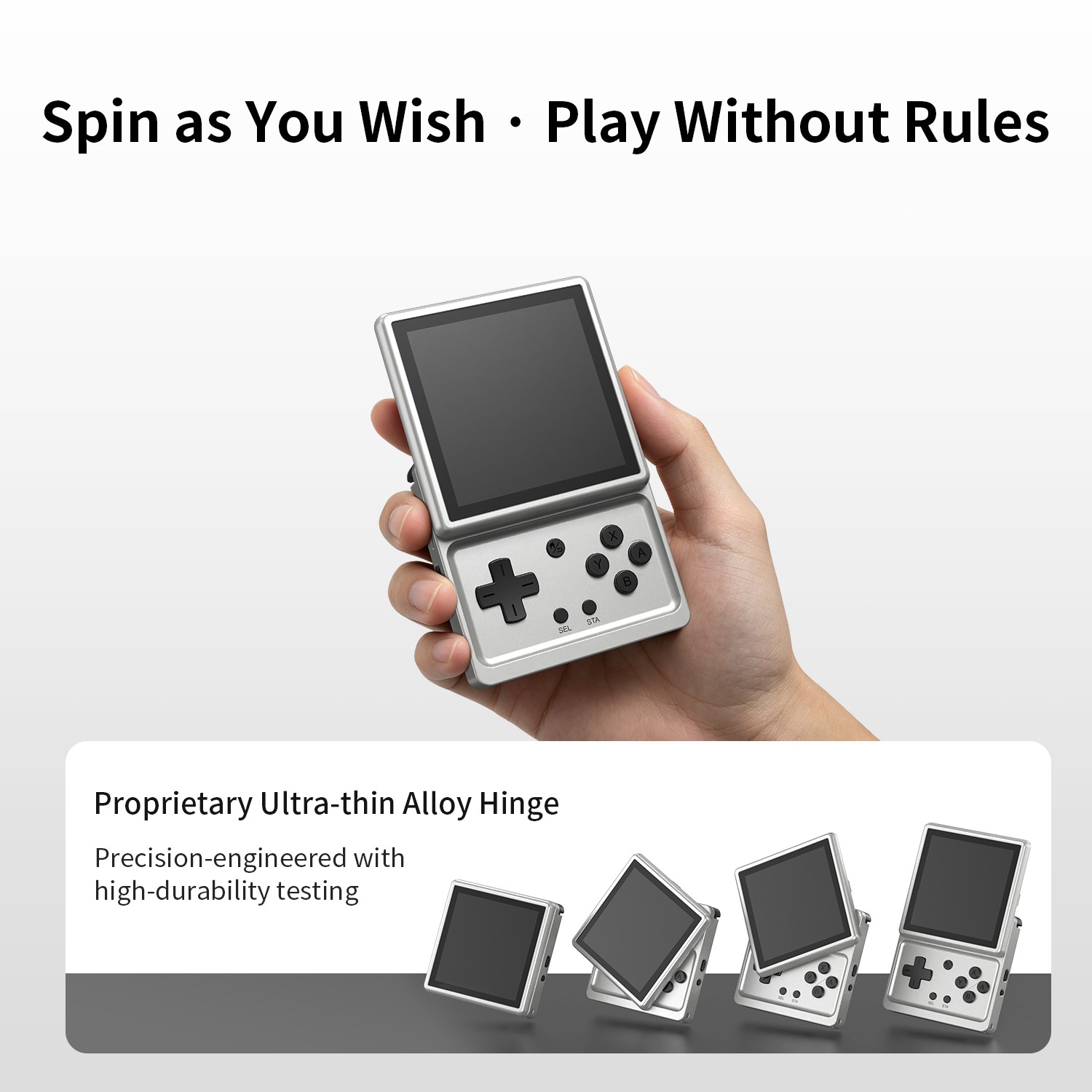 ANBERNIC RG Rotate T618 Handheld Game Console Android12 2000 mAh 3.5-inch Gifts