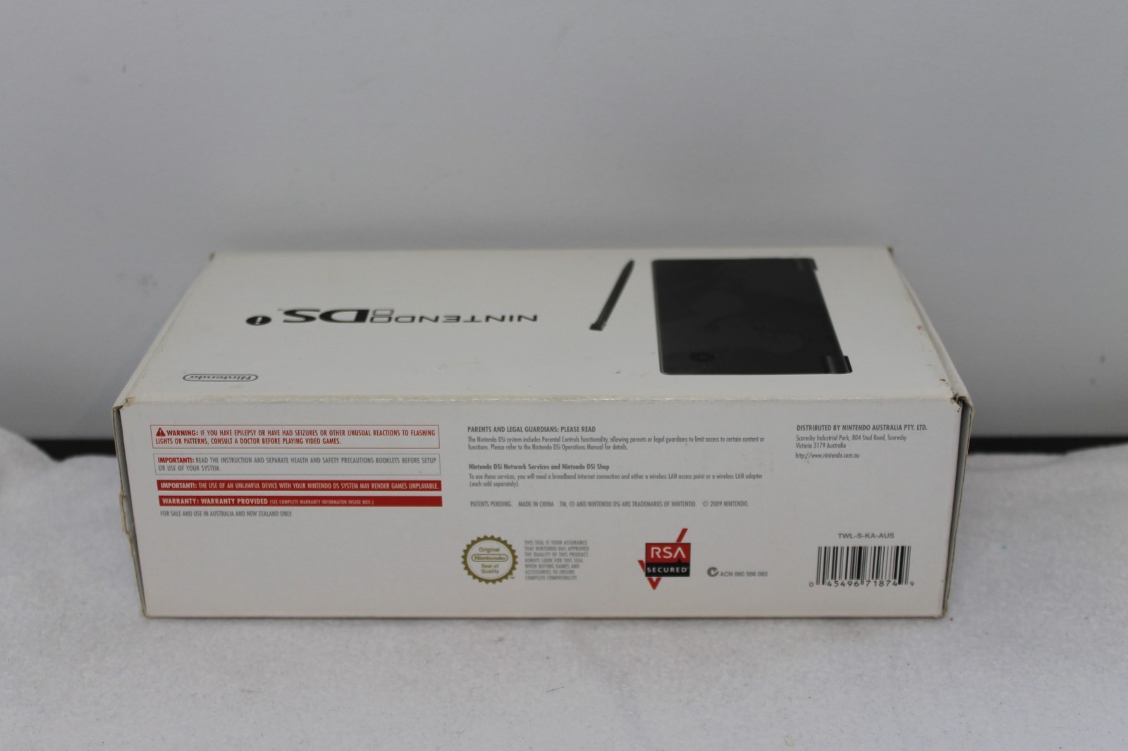 Nintendo DSi Black Handheld Console System CIB Tested Works, Original Box VGC ✅✅