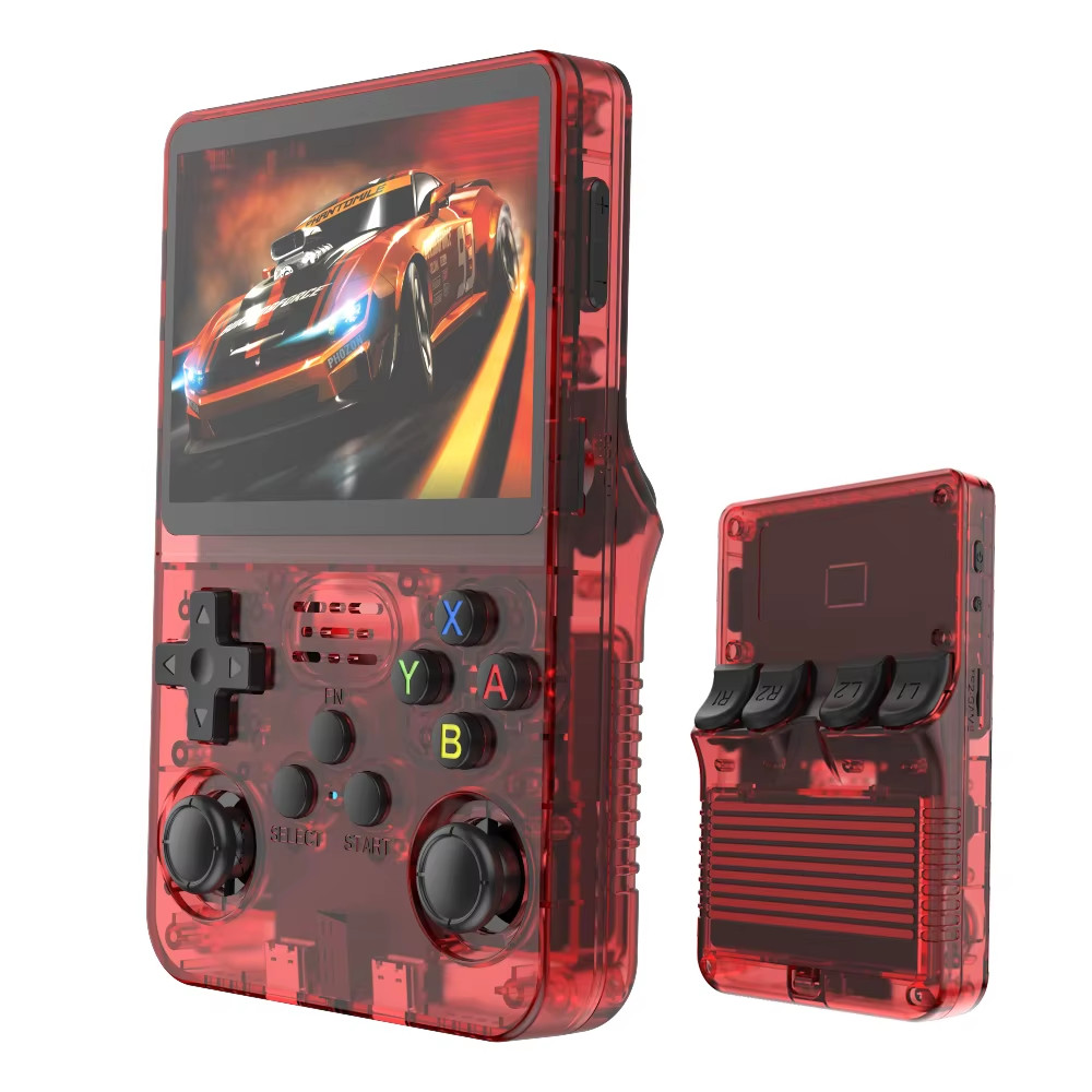 R36S Retro Handheld Video Game Console Linux System 3.5 Inch IPS Screen R35S Pro