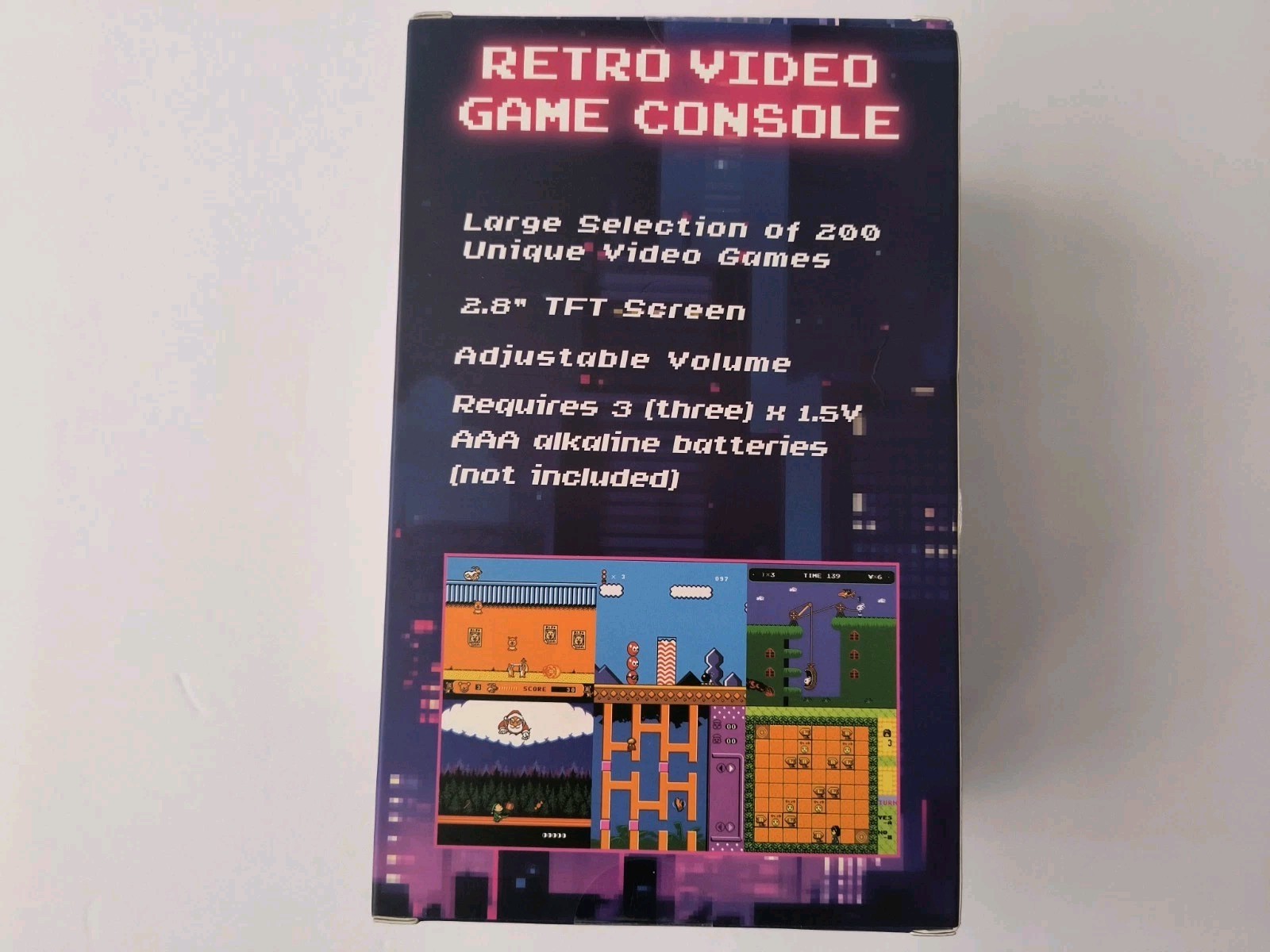 Vivitar Retro Mini Video Game Console 200 Games Included Brand New Sealed