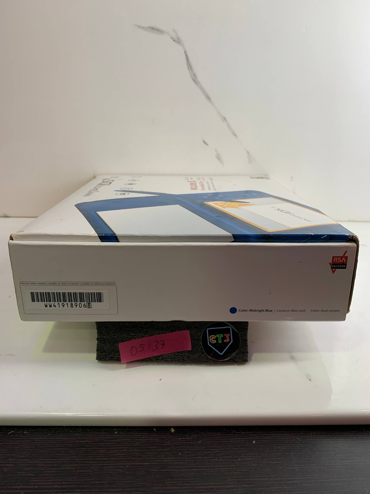 Nintendo DSi XL midnight blue with Box COMPLETE – excellent condition