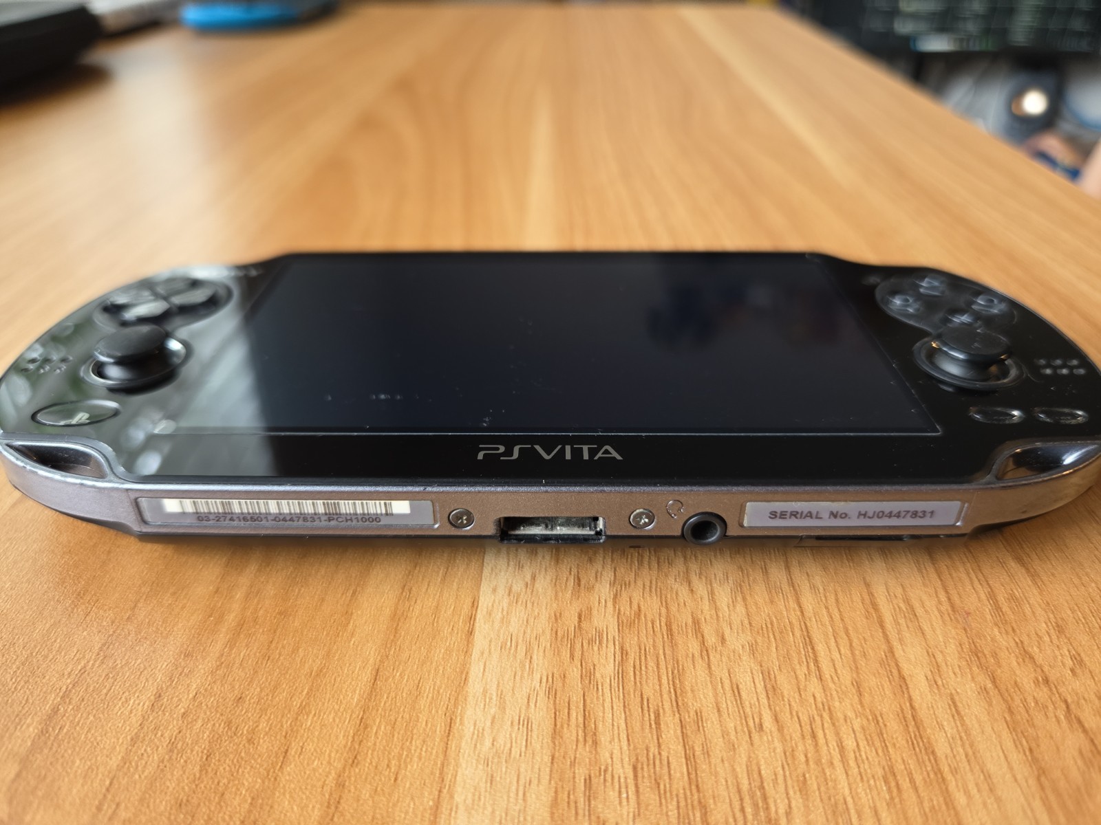PlayStation PS VITA Console Wi-Fi Model Crystal Black PCH-1000 ZA01 US SELLER