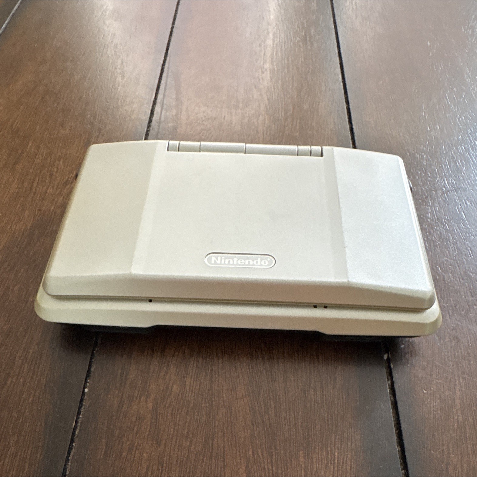 Nintendo DS Silver Dual Screen Touchscreen Handheld Console NTR-001