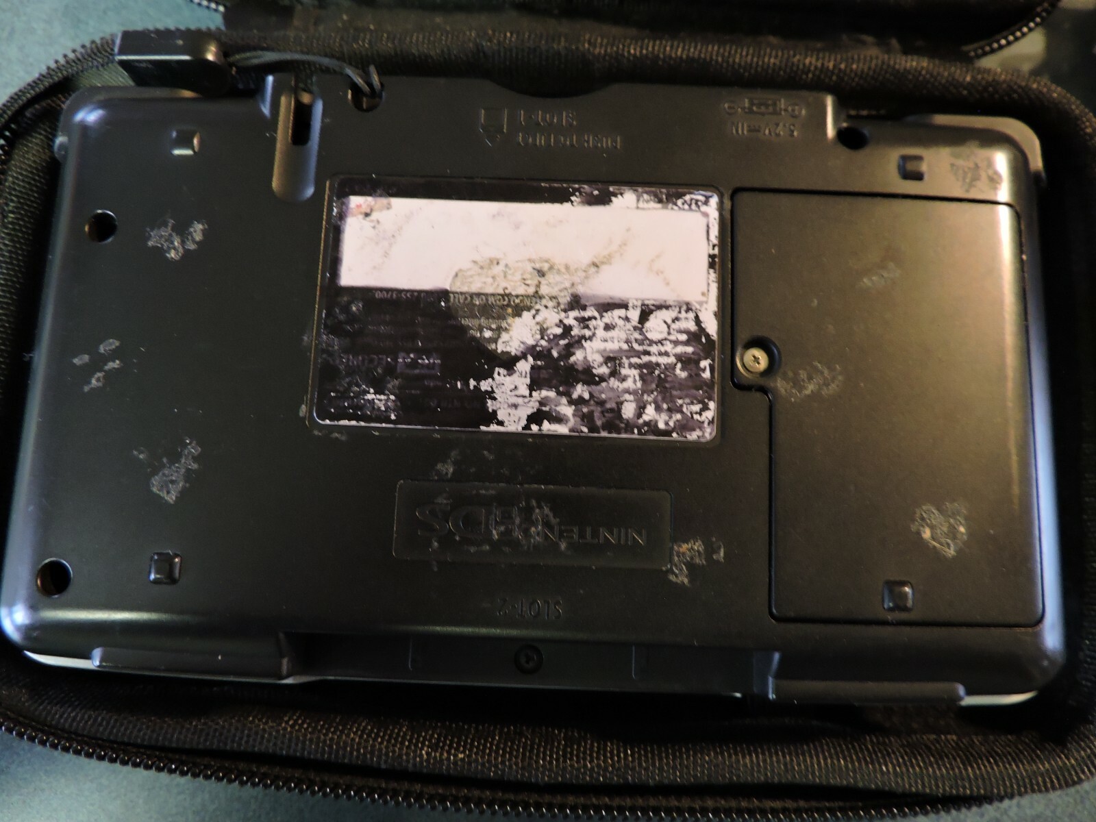 Nintendo DS Titanium Color with Case & Charger Working Condition