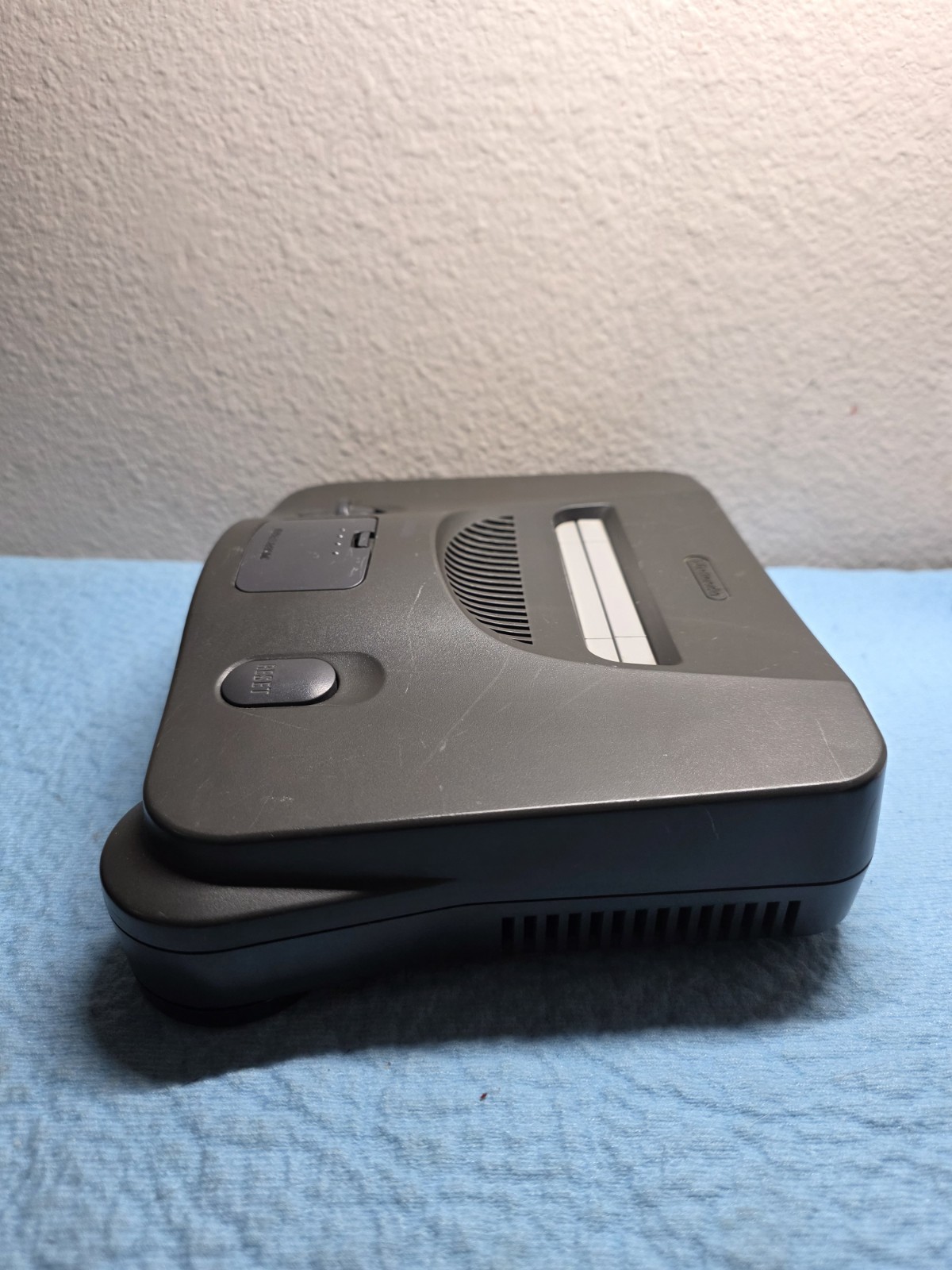 Nintendo 64 Console NUS-001 & OEM Cables – Black – Region Free – Tested