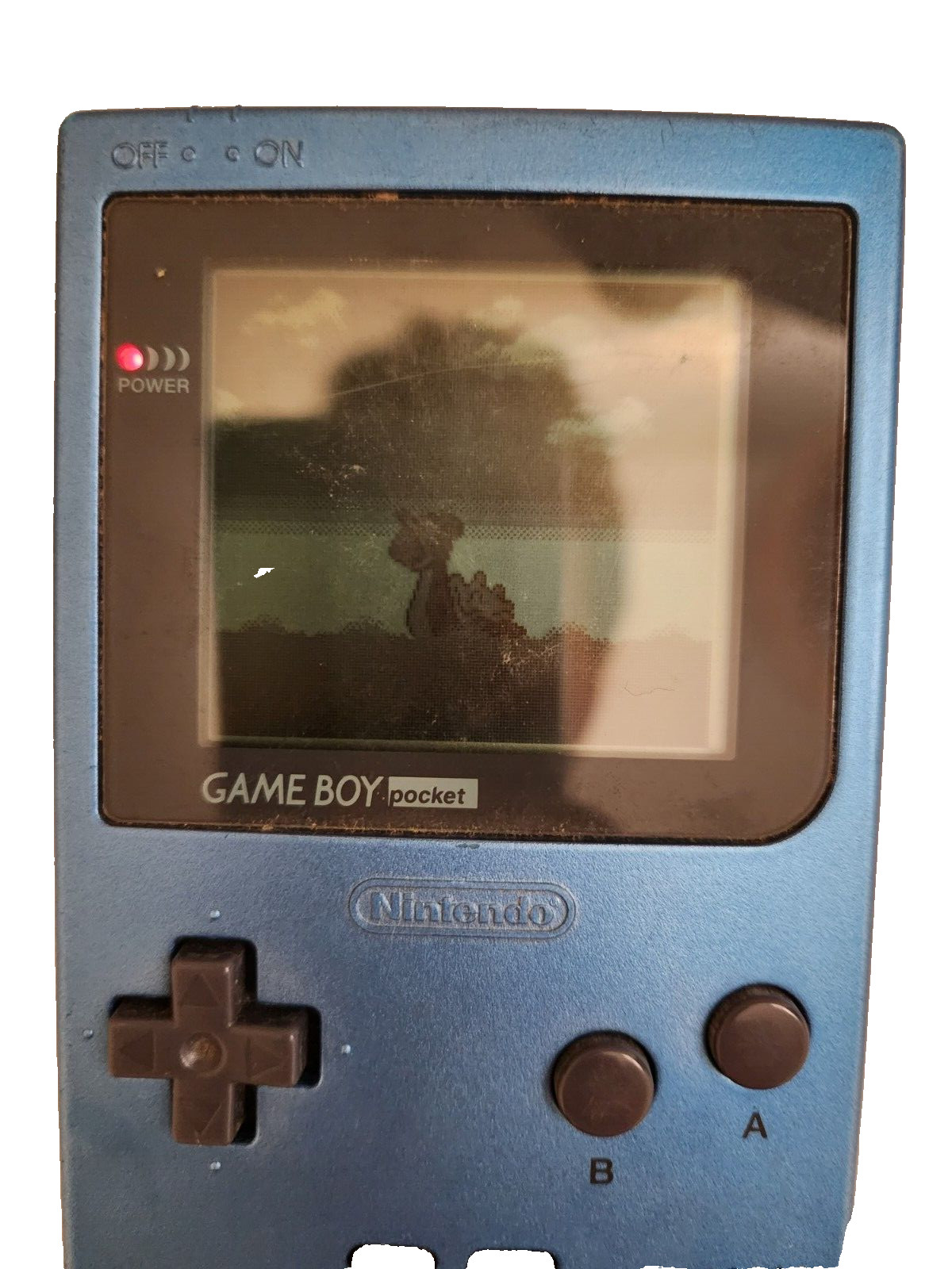 Nintendo MGB001 Limited Edition Game Boy Pocket IceBlue -Tested Working